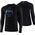 Brubeck LS1414M Koszulka męska z długim rękawem OUTDOOR WOOL PRO czarny L - GÓRY 14