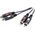 Kabel Vivanco Vivanco cable 2xRCA - 2xRCA 2.5m (46018)