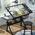 Biurko DNA DNA PRO DESK 1 biurko stół kreślarski z szufladami szkło hartowane 120x60 cm