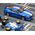 Jokomisiada Zestaw Metalowe auto TUNING licencjonowane Ford Mustang GT 1:42 ZA5057