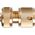 XTline Brass connection with STOP mech. 1/2"