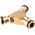 XTline Brass three-way connector 1/2''