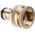 XTline Brass two way connector 1/2''