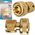 XTline Brass two way connector 1/2''