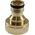 Richmann Brass nipple with internal thread 3/4"