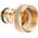 Richmann Brass nipple with internal thread 3/4"