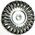 Richmann Flat spin wire brush 115 x 22.2 mm. Richmann