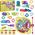 Play-Doh PLAY-DOH playset Fold N Go playmat