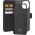 SBS Mobile Puro Eco-Leder Wallet iPhone 15 Pro schwarz