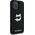 Karl Lagerfeld KARL LAGERFELD futerał do IPHONE 16 Pro Max kompatybilny z MagSafe KLHMP16XSCHPPLK (Sil Choupette Head Print) czarny
