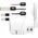 Skross Adapter podróżny PRO Light USB AC45PD