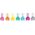 Make it real MAKE IT REAL Rainbow Days of the week Nail Polish, 7 pcs