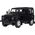 Rastar Land Rover Defender czarny RASTAR model 1:14 Zdalnie sterowanie auto + Pilot 2,4 GHz + Ręcznie otwierane drzwi