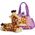 Sophie la Girafe AURORA Fancy Pals plush toy giraffe in a bag, 20 cm