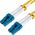 MicroConnect Microconnect FIB441004 kabel InfiniBand / światłowodowy 4 m LC Żółty