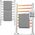 ProfiCare Proficare PC-EHW 3115 silver electric Towel Warmer