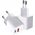 Ładowarka 4smarts 4smarts VoltPlug Duos Mini PD 20W + USB-C Kabel, weiß