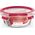 Emsa Emsa Clip&Close Glass Foos Container 500 ml  red