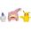 Figurka Pokemon Pokémon - Battle Figure 3 Pk - Pikachu Female (PKW3056) /Figures /Multi