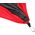 Enero HAMAK TURYSTYCZNY 2 OSOBOWY 270X140CM CZARNO CZERWONY