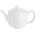 Orion Dzbanek z zaparzaczem do herbaty porcelanowy biały MONA 700 ml