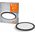 Lampa sufitowa Ledvance ORBIS ULTRA SLIM BL CLICKDIM 235 BK