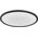 Lampa sufitowa Ledvance ORBIS ULTRA SLIM BL CLICKDIM 400 BK