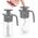 Orion Butelka do mieszania oliwy i dressingu manualna 350 ml