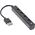 InLine InLine® USB 2.0 HUB, 4 port, USB-A male to 4x USB-A female, black, 15cm, slim design