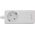 InLine InLine® USB power supply, 65W charger, 2x USB-C + 1x USB-A, with safety socket and 1.5m cable, PD3.0 PPS GaN, white