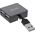 InLine InLine® USB 2.0 4-Port Hub, USB-A male to 4x USB-A female, black, 4cm, slim design
