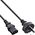 Kabel zasilający InLine InLine® Power cable, Australia to 3pin IEC C13, black, 0,5m