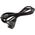 Kabel zasilający InLine InLine® Power cable extension, hot condition connector IEC-C15 straight to IEC-C14 straight, 1.8m, black