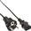 Kabel zasilający InLine 35pcs. Bulk-Pack InLine® Power Cable German 3 Pin IEC C13 H05VV-F 3x0.75mm² black 1.8m