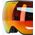 Gogle the force spherical xenon hd red garnet/xenon hd rose revo-black