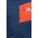 Bluza eclipse hooded-medieval blue-cardinal orange-m