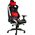 Fotel Noblechairs EPIC z prawdziwej skóry - czarny/biały/czerwony (GAGC-034)
