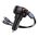 Baseus Enjoyment USB-C car charger with USB-C / Lightning cable 60 W (black)