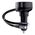 Baseus Enjoyment USB-C car charger with USB-C / Lightning cable 60 W (black)