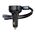 Baseus Enjoyment USB-C car charger with USB-C / Lightning cable 60 W (black)