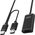 Kabel USB Unitek USB-A - USB-A 10 m Czarny (Y-278)