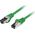 Lanberg Patchcord Lanberg S/FTP kat.8.1 2m LSZH CU fluke passed zielony