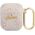 Guess Etui ochronne GUA24GSMP 4G Script Metal Collection do AirPods 1/2 różowe