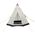 Namiot turystyczny Redcliffs Namiot tipi 250x250x240cm beżowy Redcliffs