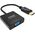 Adapter AV Vision VISION Professional installationstauglicher Adapter DisplayPort zu VGA - 30 JAHRE GARANTIE - Maximale Auflosung 1920 x 1080 - Keine Konvertierung von VGA zu DP - Hotplug - DP (M) zu VGA (F) - Gesamtlange 150 mm - Aussendurchmesser 5,5 mm