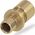 Tece Tece połączenie do lutowania i połączeń zaprasowanych 25x22/28 mm Cu, mosiądz standard TECEflex 713925