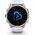 Zegarek sportowy Garmin Garmin Fenix 8 43 mm AMOLED Srebrny z białym paskiem [010-02903-00]
