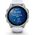 Zegarek sportowy Garmin Garmin Fenix 8 43 mm AMOLED Srebrny z białym paskiem [010-02903-00]