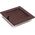 GRATE OLD BRASS 170X170 WITH BLIND