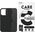 PanzerGlass CARE Case Fashion Black MagSAFE  iPhone '24 6.3" Pro